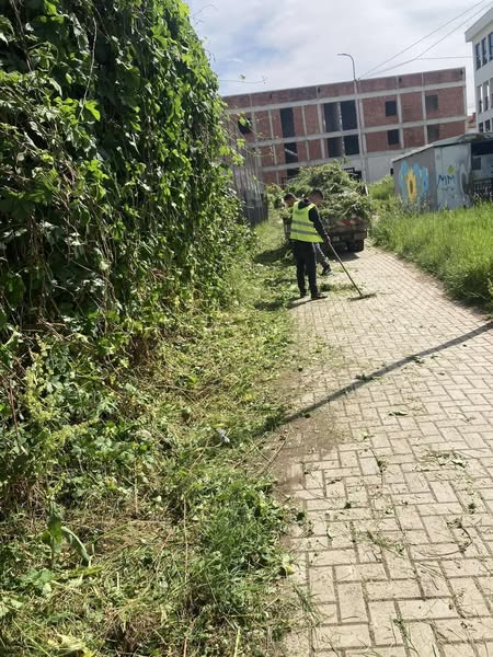 Punë të kryera nga ekipi ynë punëtor dhe i përkushtuar i NPL "Ambientit" Sh.A