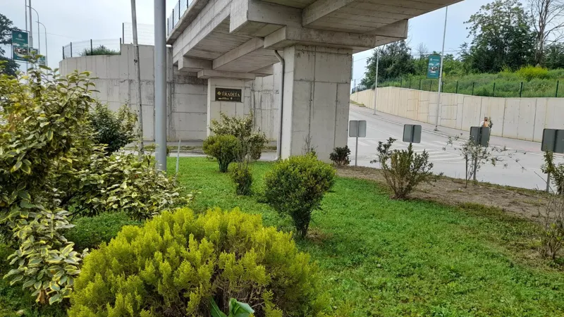Kositja e barit dhe mirëmbajtja e hapësirës së gjelbërt te rrethrrotullimi - Nikadin. 🍀