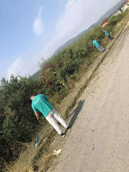 Punëtorët tanë të NPL "Ambienti" Sh.A po vazhdojnë me përkushtim të kujdesen për hapësirat publike