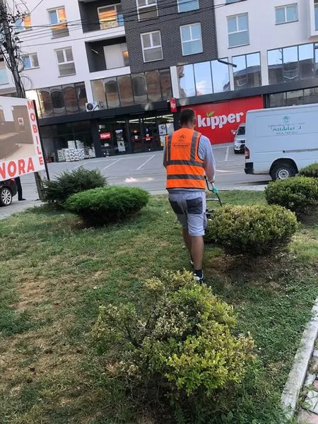 Kositja dhe pastrimi i barit,mirëmbajtja e hapësirës së gjelbërt tek Lapidari "Agim Matoshi".