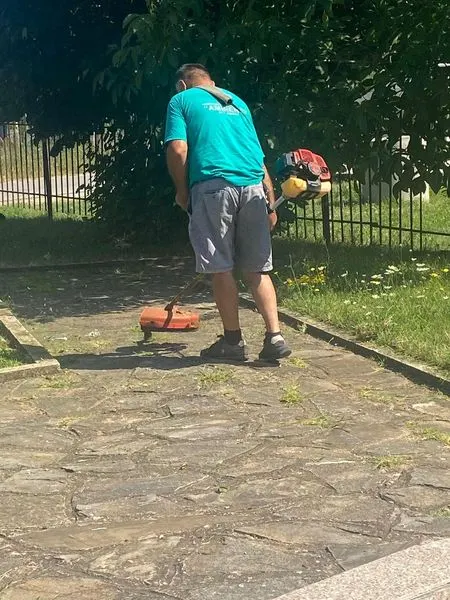 🌿Mirëmbajtja e gjelbërimit dhe hapësirave publike është prioritet për ne! 🌳✨