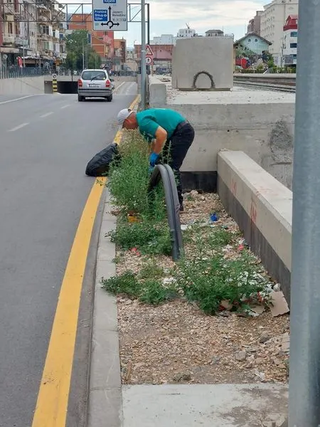 Mbledhja e mbeturinave,pastrimi i barit dhe barishteve ,mirëmbajtja e hapësirave të gjelbërta rreth rrugës "Ahmet Kaçiku".
