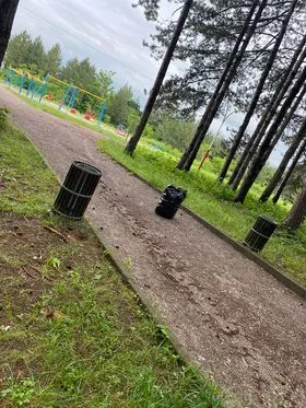 Pastrimi i mbeturinave dhe hapësirës së gjelbërt tek "Parku i Lirisë".  🌲