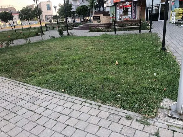 Mirëmbajtja dhe kositja e hapësirës së gjelbërt, rrmihja e pjesës rreth lapidarit të drunjëve dekorativ, ujitja e hapësirës gjelbruese, larja e lapidarit 💦dhe largimi i mbeturinave tek parku i Lapidarit "Ahmet Kaçiku", nga punëtorët 🦺🧤🧹  e palodhur dh