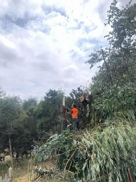 📍Në oborrin e Gjimnazit “Dr. Shaban Hashani” – Ferizaj