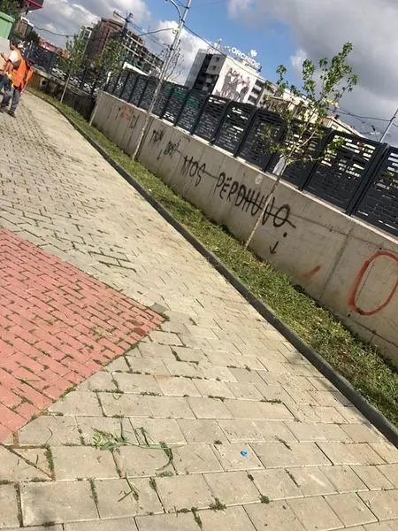 Mirëmbajtja e hapësirës së gjelbërt , kositja dhe pastrimi i barit tek sheshi "Adem Jashari".