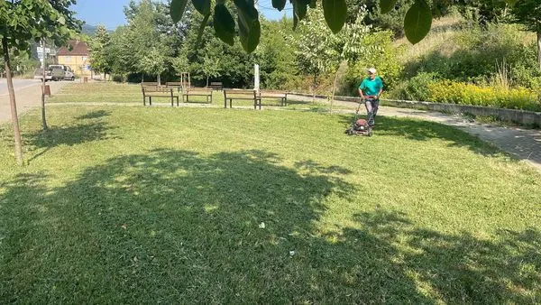 Parku në fshatin Pleshinë dhe tek hapësira e gjelbërt në kryqëzimntë rrugës Vëllezërit Gërvalla dhe Kadri Zeka në Ferizaj