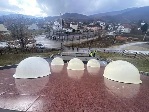 "Lapidari i Dëshmorëve" në fshatin Pleshinë .