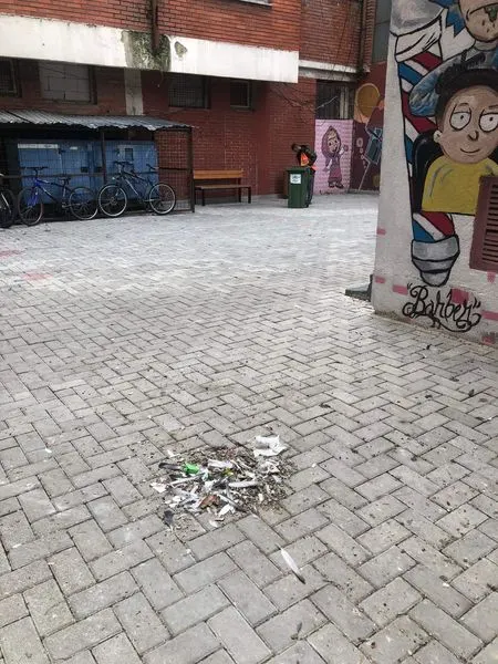 Mirëmbajtja e oborrit tek banesat kolektive publike.