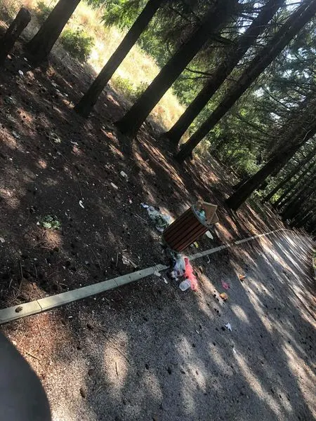 Punonjësit 👷‍♂️ e operativës të NPL "Ambienti" Ferizaj, ishin në mirëmbajtjen tek "Parku i Pishave" në Rahovicë.