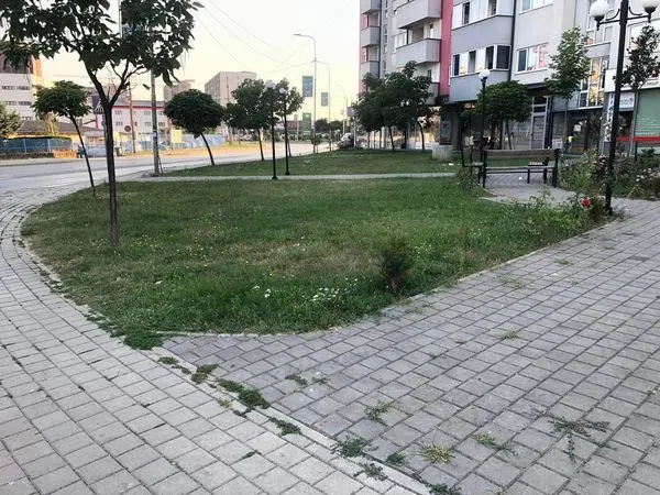 Mirëmbajtja dhe kositja e hapësirës së gjelbërt, rrmihja e pjesës rreth lapidarit të drunjëve dekorativ, ujitja e hapësirës gjelbruese, larja e lapidarit 💦dhe largimi i mbeturinave tek parku i Lapidarit "Ahmet Kaçiku", nga punëtorët 🦺🧤🧹  e palodhur dh