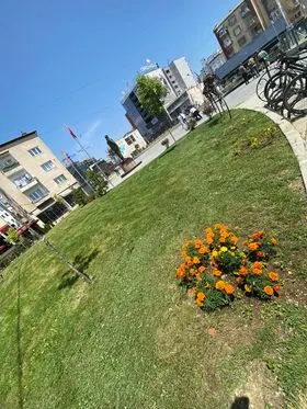 Kositja e barit, mirëmbajtja e hapësirave të gjelbërta mbi nënkalim (prapa Postës), dhe tek Lapidari "Ramadan Rexhepi". 🍀