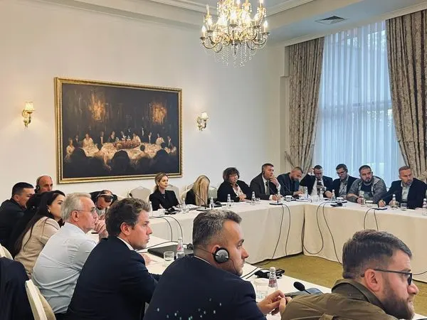 NPL "Ambienti"Sh.A,Ferizaj në takimin e projektit “Zhvillimi Institucional për Modernizimin e Shërbimeve Komunale” bashkëfinancuar nga 🇪🇺 BE dhe 🇩🇪 Qeveria Gjermane.