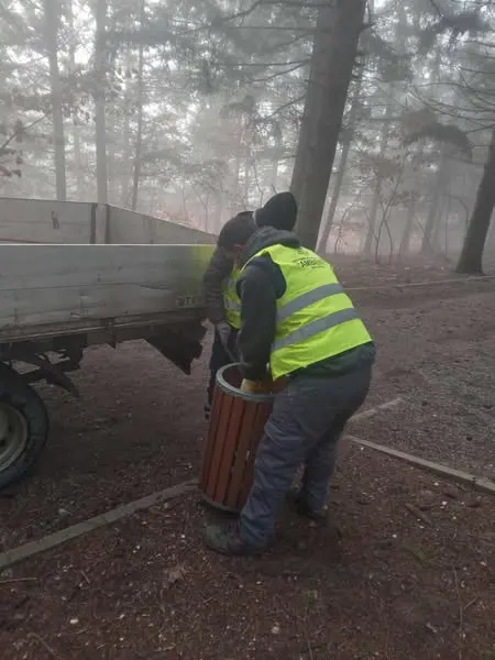 Mirëmbajtja e Parkut të Pishave në Rahovicë
