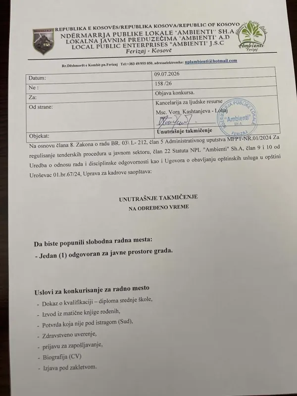 Konkurs i Brendshem